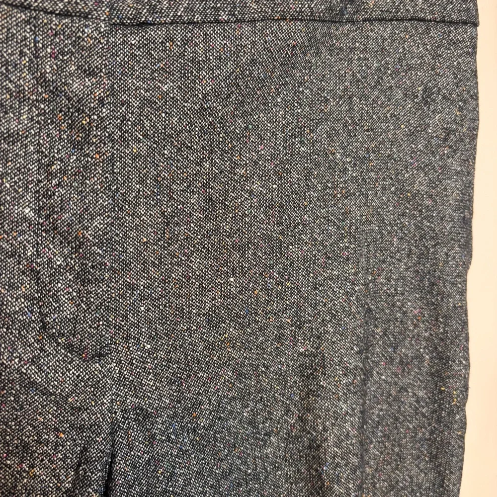Talbots Women’s Pants Wool Blend‎ Dark Gray Black Size 12L Workplace Winter